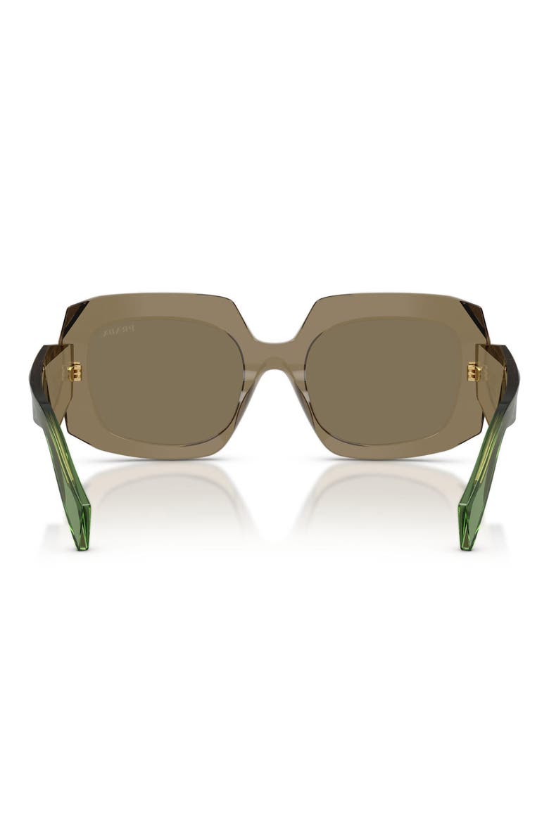 55mm Square Sunglasses, Alternate, color, TERRA / LIGHT BROWN