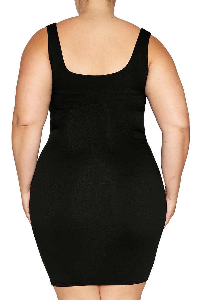 Tank Minidress, Alternate, color, BLACK