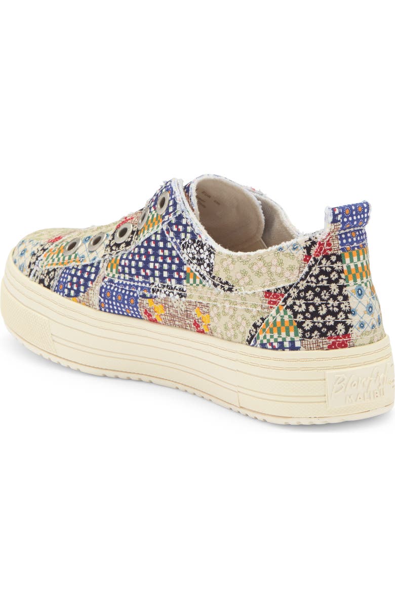 Blowfish Malibu Super Play Sneaker, Alternate, color, Multi Canvas