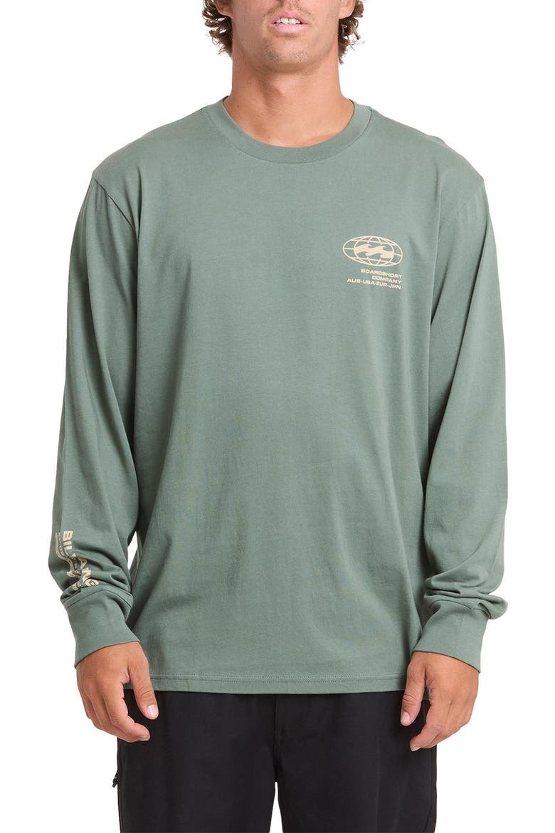 Coordinates Adventure Division Long Sleeve Graphic T-Shirt, Main, color, LAUREL WREATH