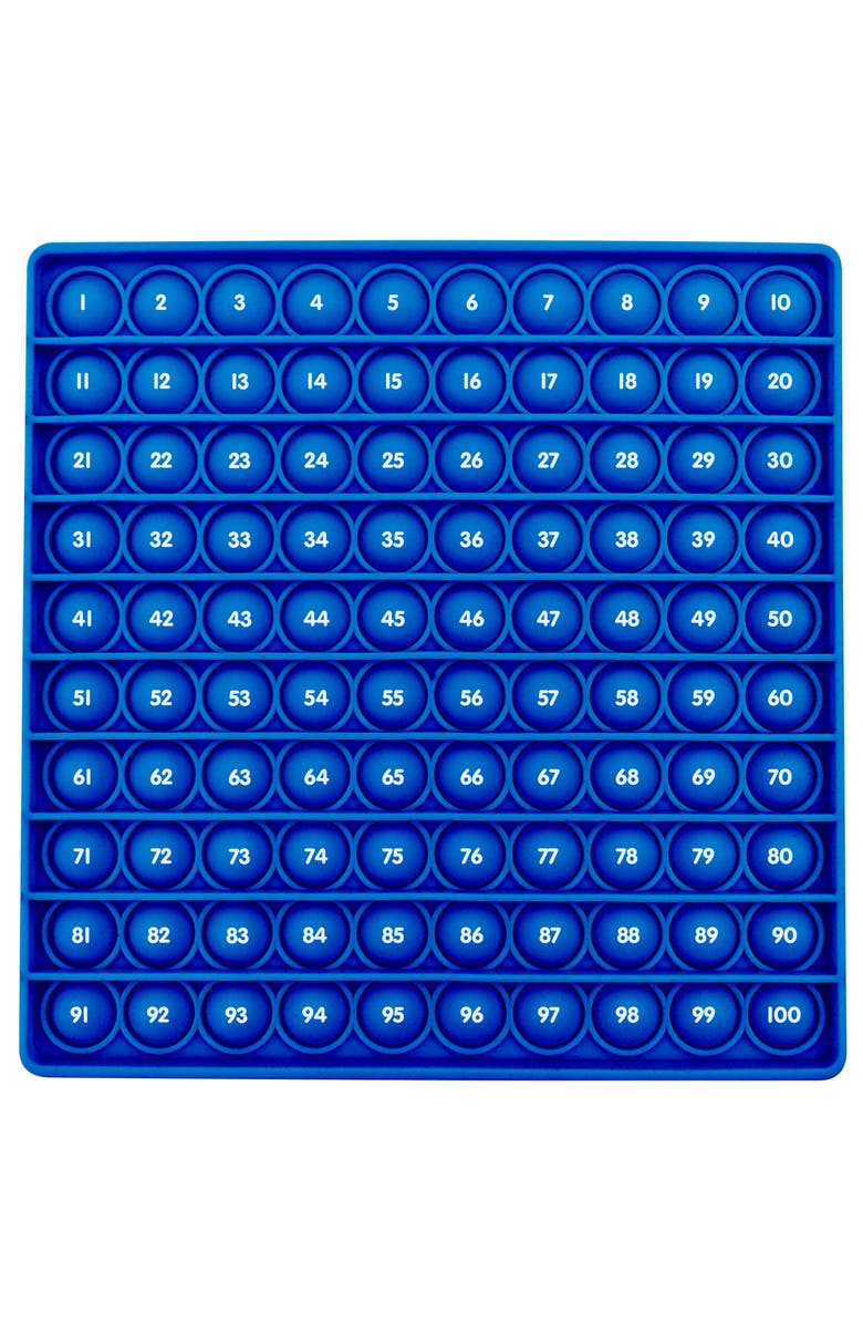 Pop & Learn Bubble Board 100'S Bubble Board Handson Math, Ages 510, Grades K5, Alternate, color, Multicolored