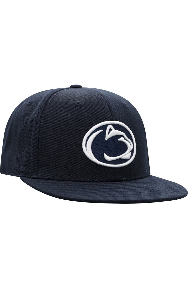 TOP OF THE WORLD Men's Top of the World Navy Penn State Nittany Lions Team Color Fitted Hat, Alternate, color, Navy