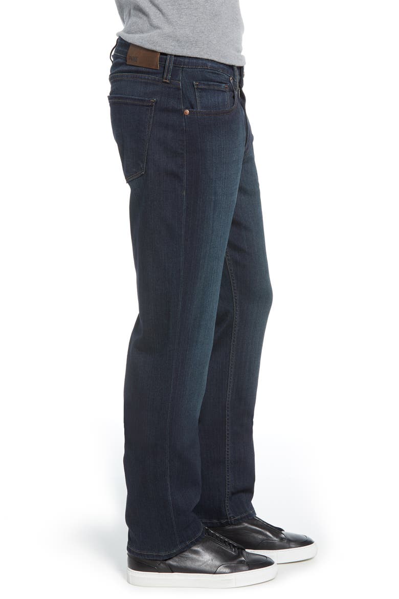 Transcend - Normandie Straight Leg Jeans, Alternate, color, CELLAR