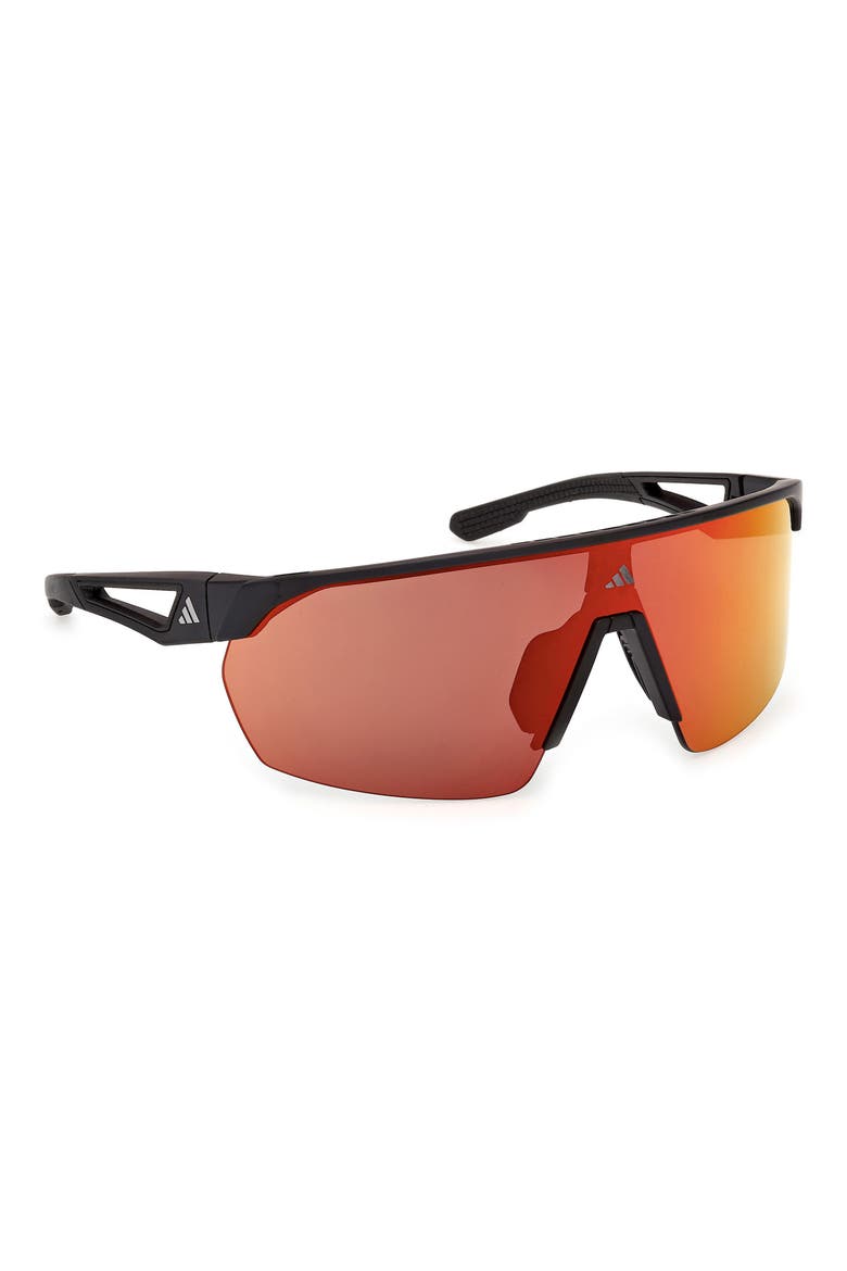Shield Sunglasses, Alternate, color, MATTE BLACK / ROVIEX MIRROR