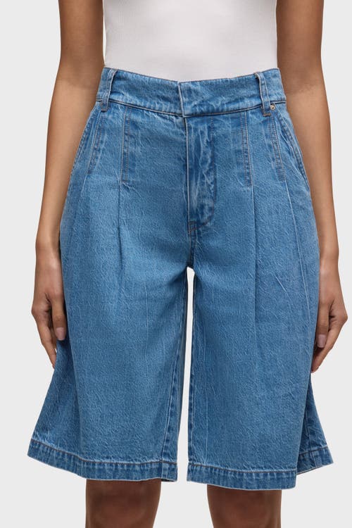 Hudson Jeans Clean Front Pleated Bermuda Short