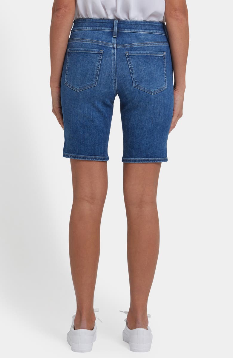 NYDJ Ella Side Slit Denim Shorts, Alternate, color,