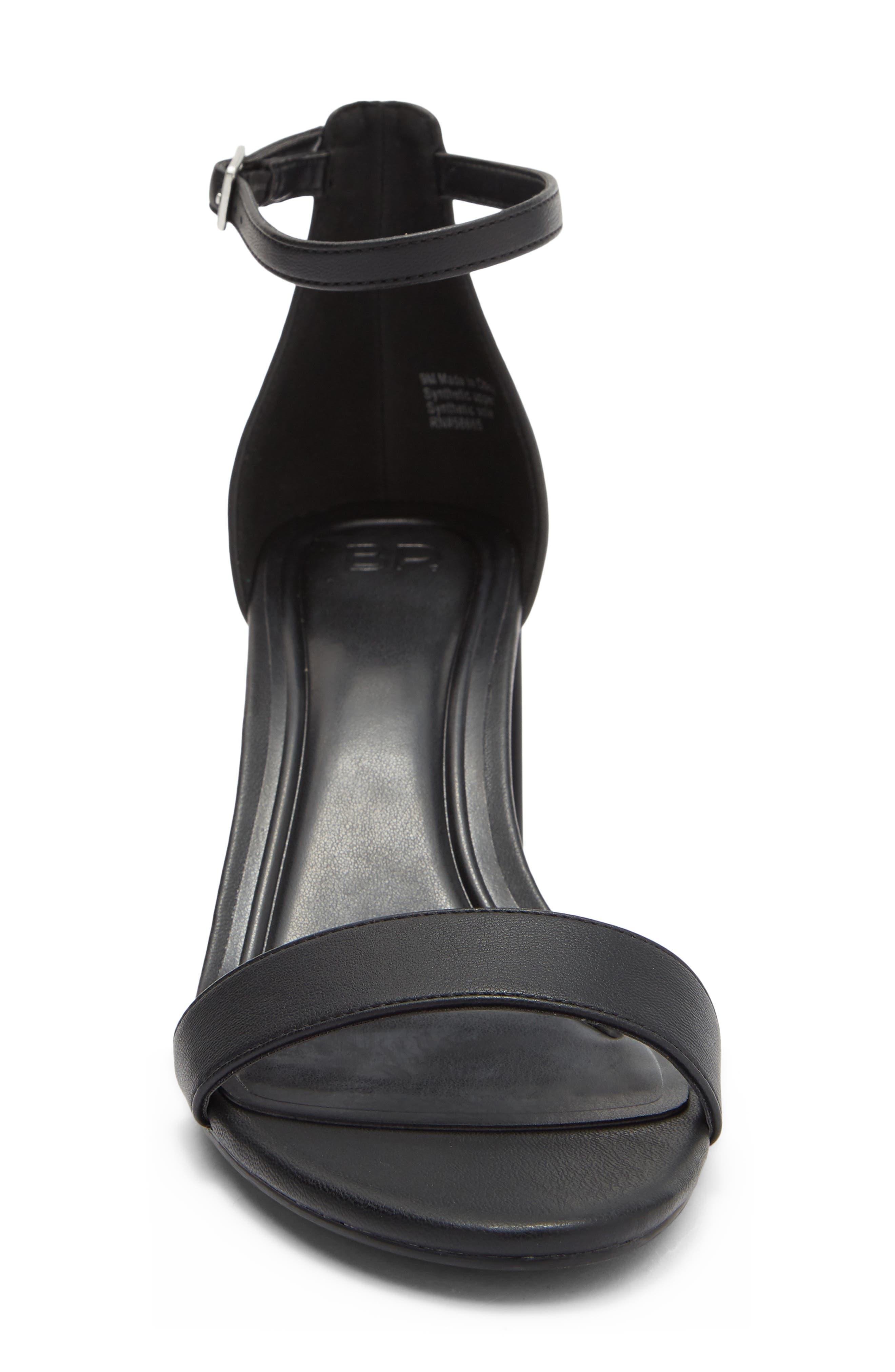 BP. Frenchie Block Heel Ankle Strap Sandal (Women) | Nordstromrack