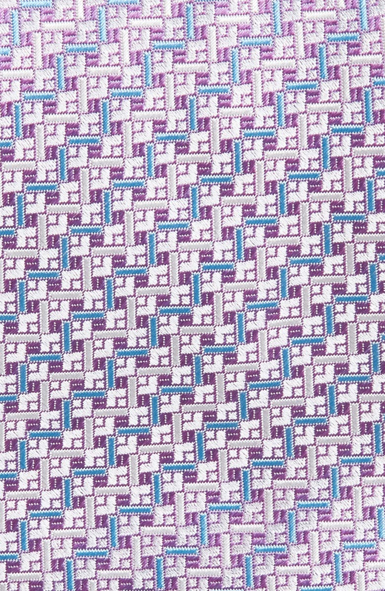 Canali Pattern Silk Tie, Alternate, color,