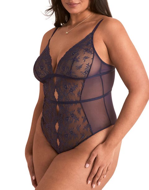 Rosie Crotchless Bodysuit Lingerie