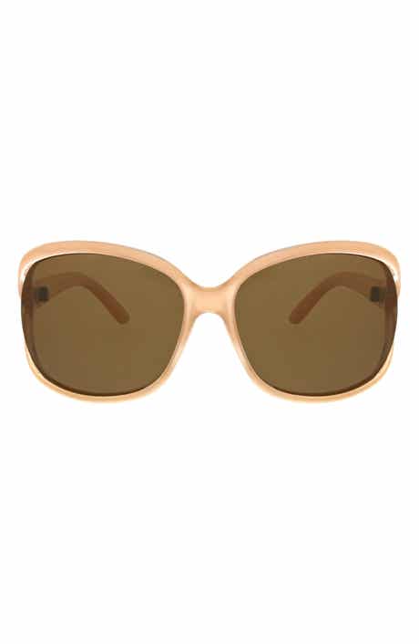 Oscar de la Renta 62mm Vented Polarized Sunglasses