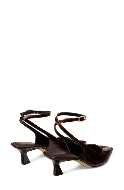 Stuart Weitzman Vinnie 50 Slingback Pump In Brown