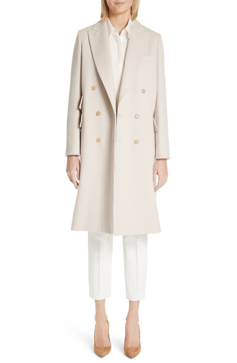 Max Mara Armonia Wool & Cashmere Coat, Main, color,