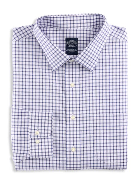 Non-Iron Check Dress Shirt