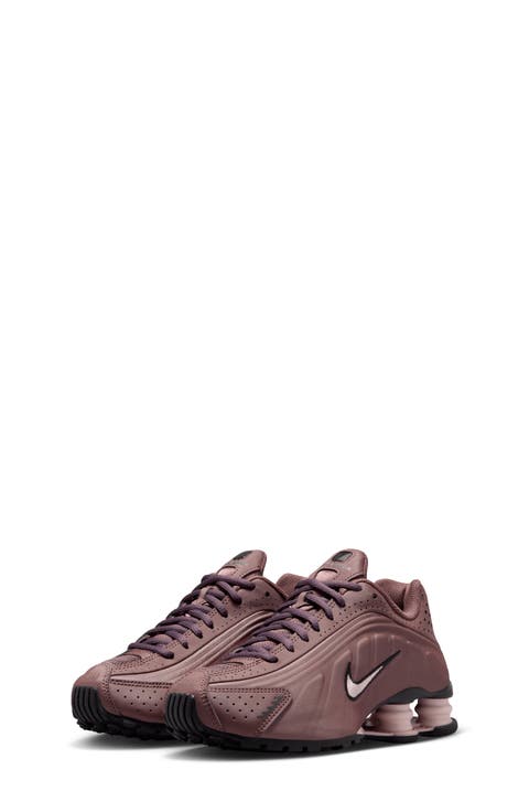 Shox R4 Sneaker (Big Kid)