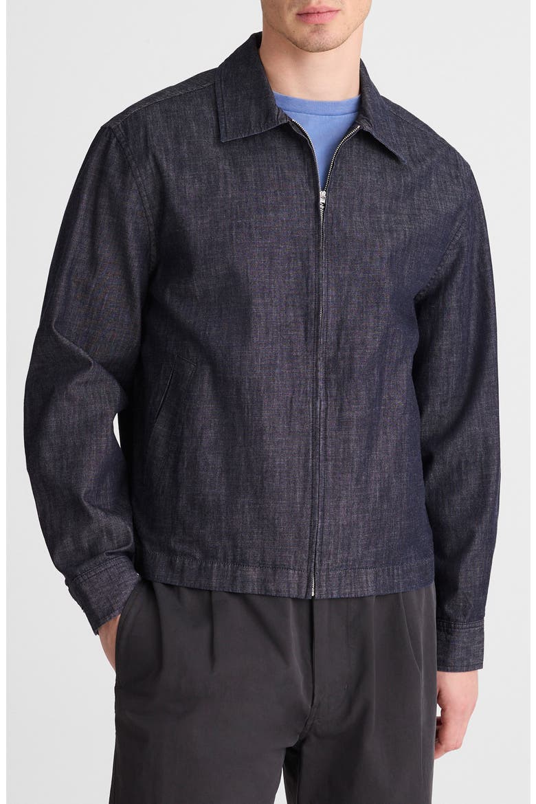 Denim Service Jacket, Main, color, INDIGO