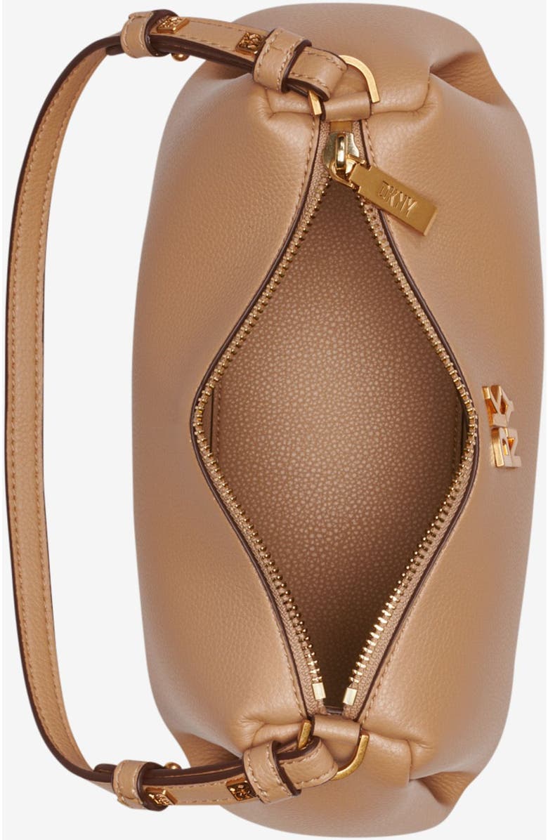 DKNY Remy Top-Zip Shoulder, Alternate, color, Cappucino