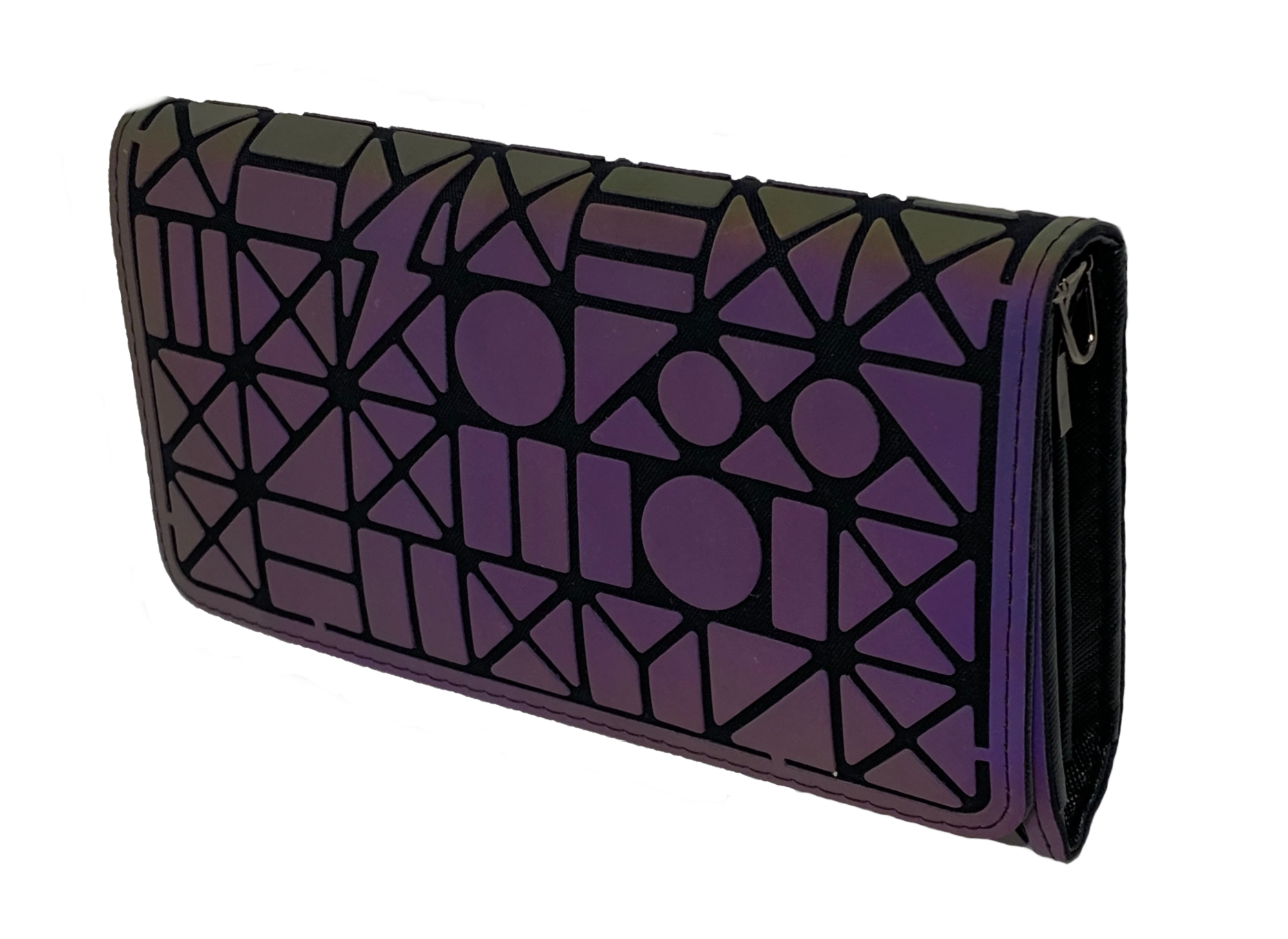 Holographic Purse, Alternate, color, Holographic