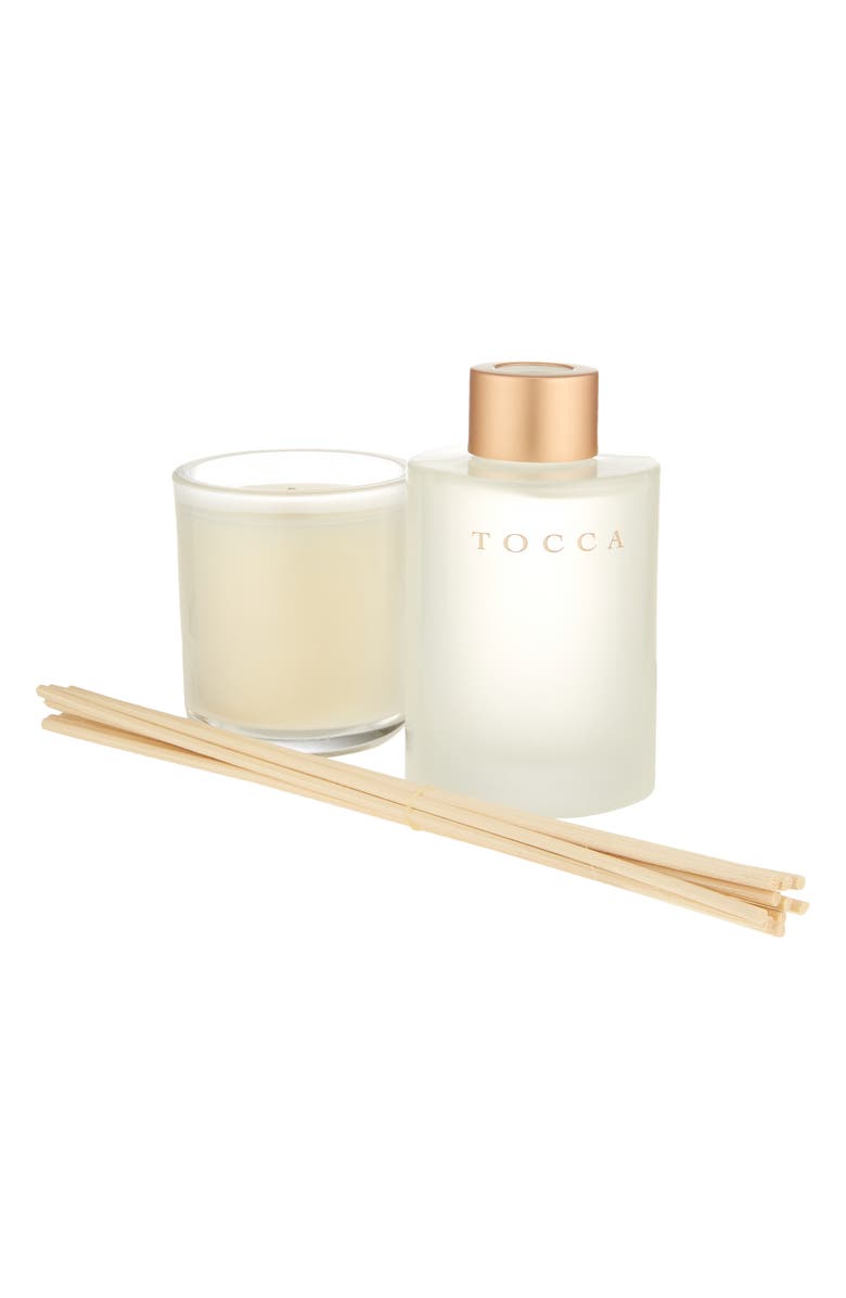 TOCCA Montauk Home Diffuser & Candle Set USD $55 Value, Alternate, color,