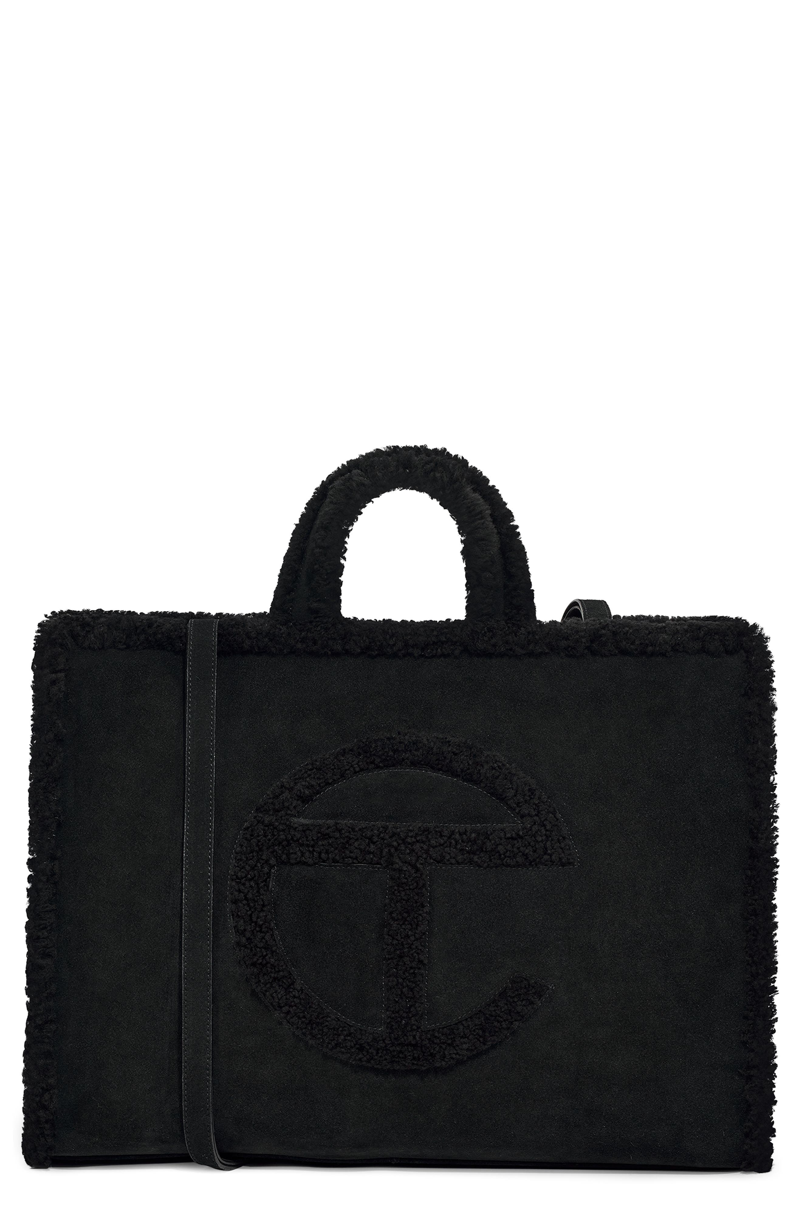 UGG<sup>®</sup> x TELFAR Gender Inclusive Large Genuine Shearling Shopper, Main, color, 