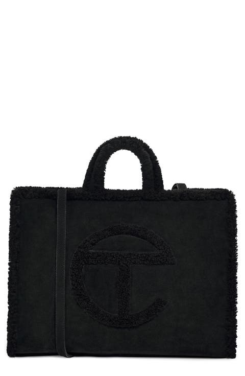 x TELFAR Gender Inclusive Large Genuine Shearling Shopper