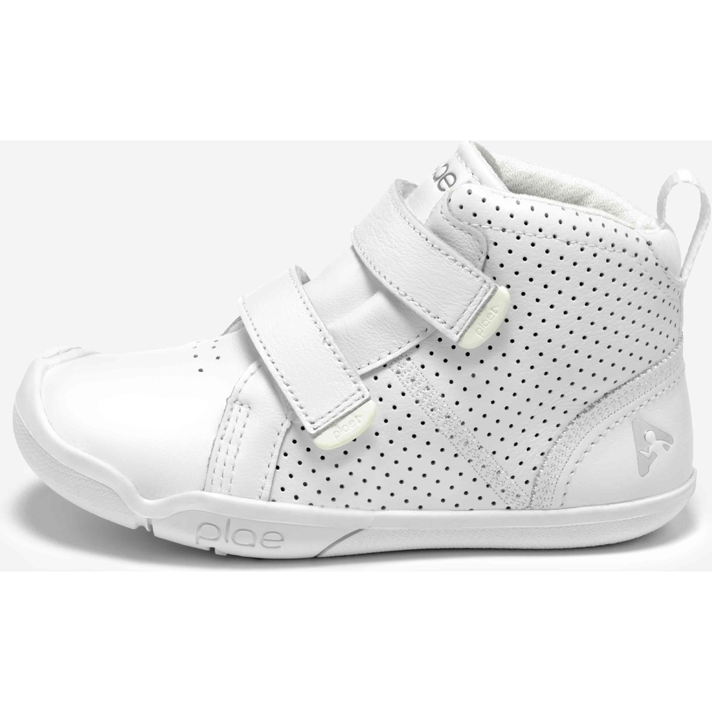 Plae Max Suede Nylon Shoes In White