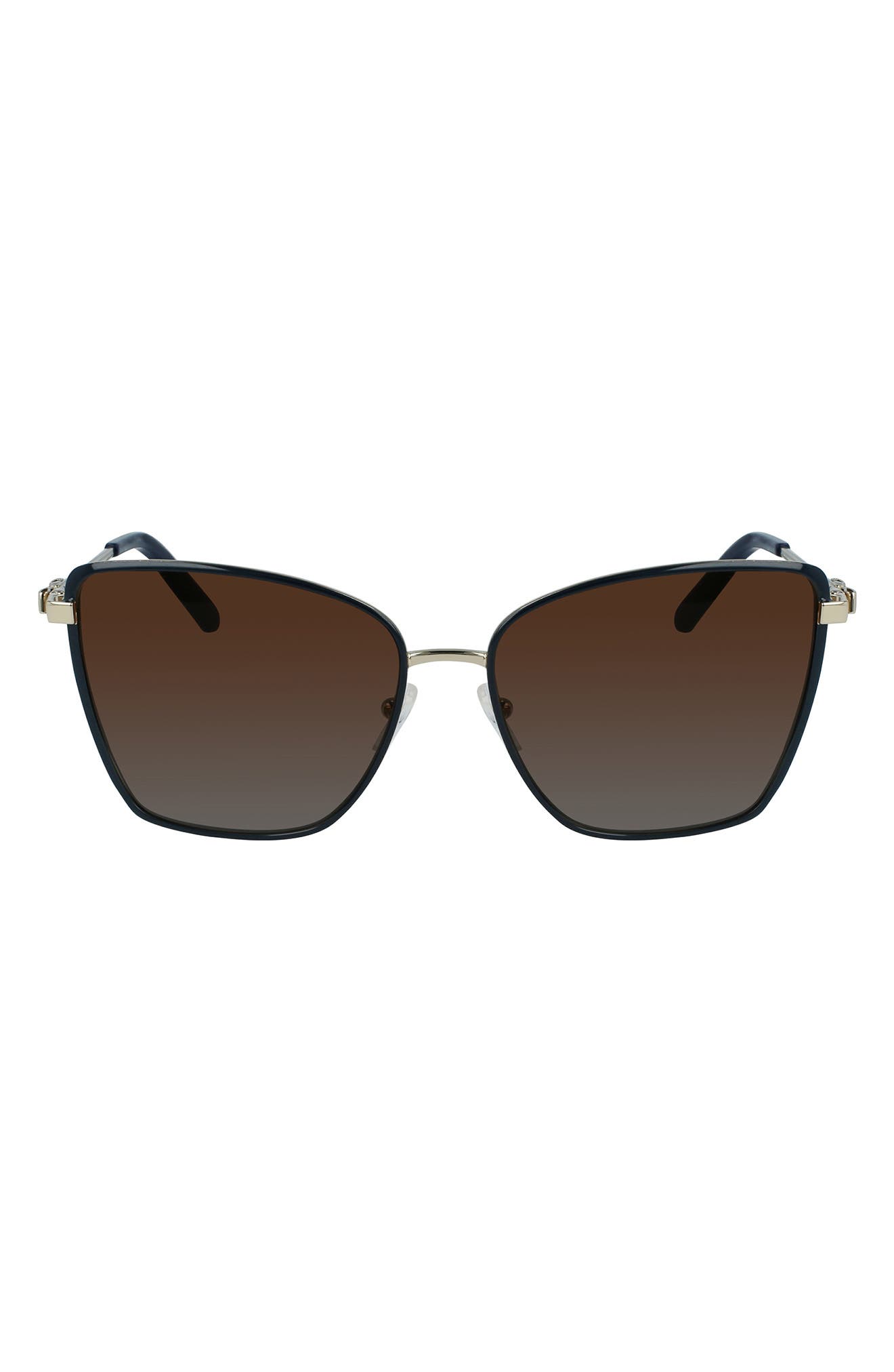 FERRAGAMO Vara 59mm Rectangular Sunglasses