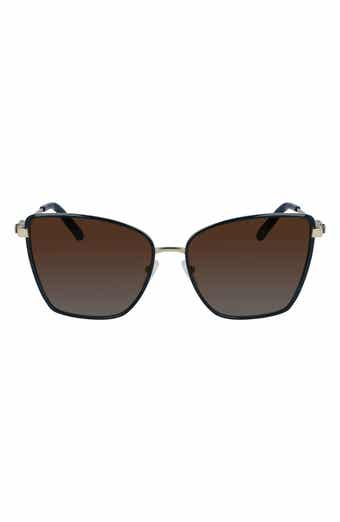FERRAGAMO Vara 59mm Rectangular Sunglasses