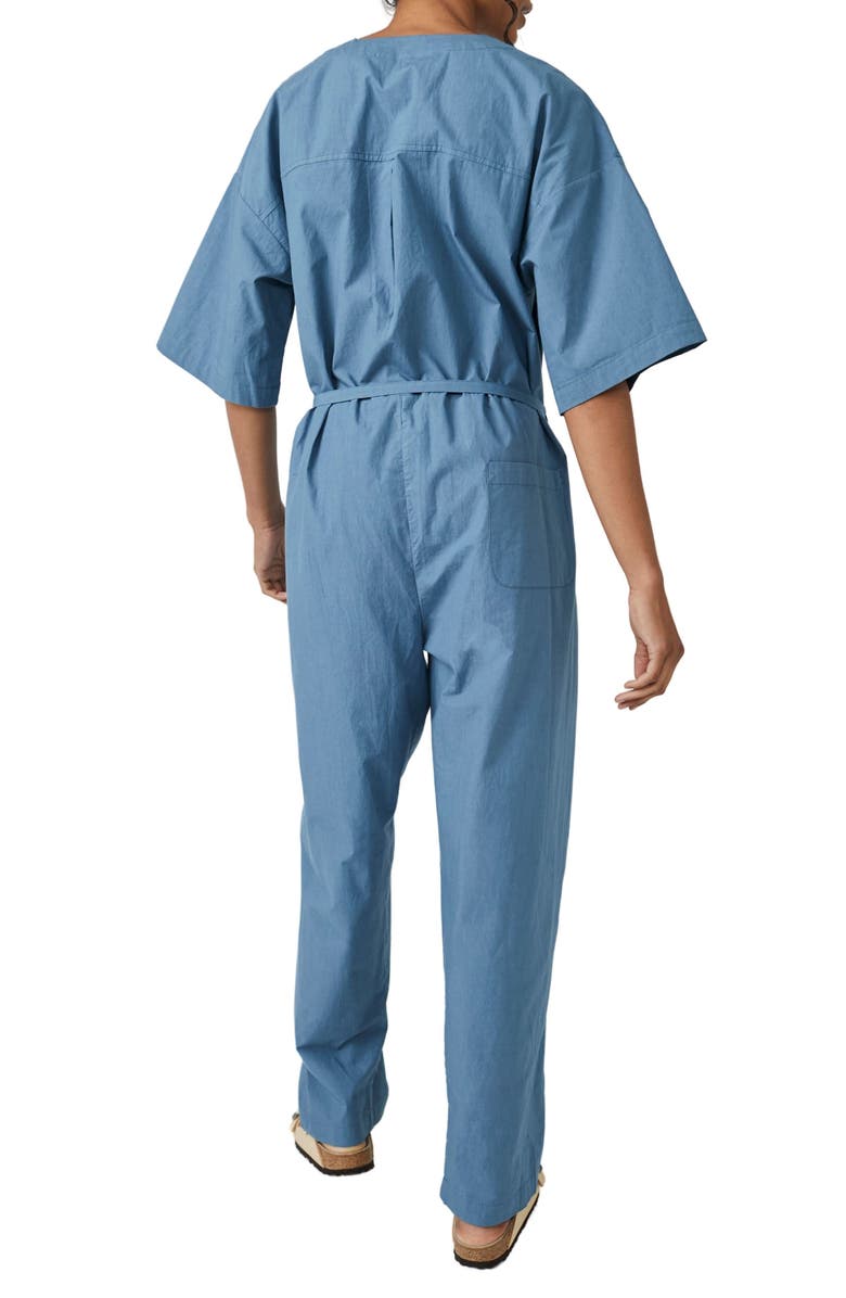Free People free-est Feels So Right Cotton Jumpsuit, Alternate, color, 