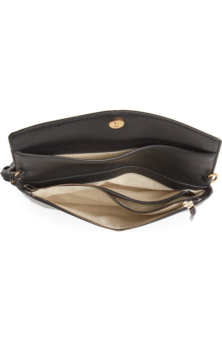 Tory Burch McGraw Leather Crossbody Bag, Alternate, color,