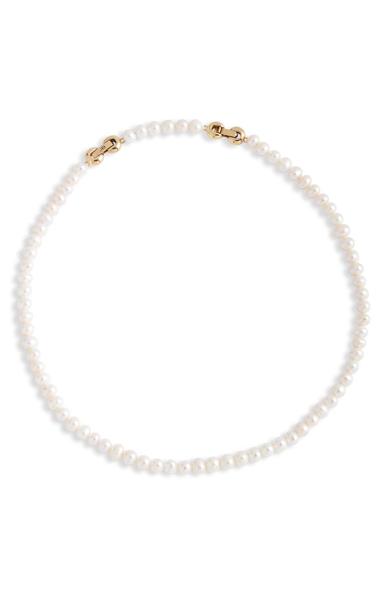 JENNY BIRD Noa Beaded Freshwater Pearl Necklace, Main, color, 