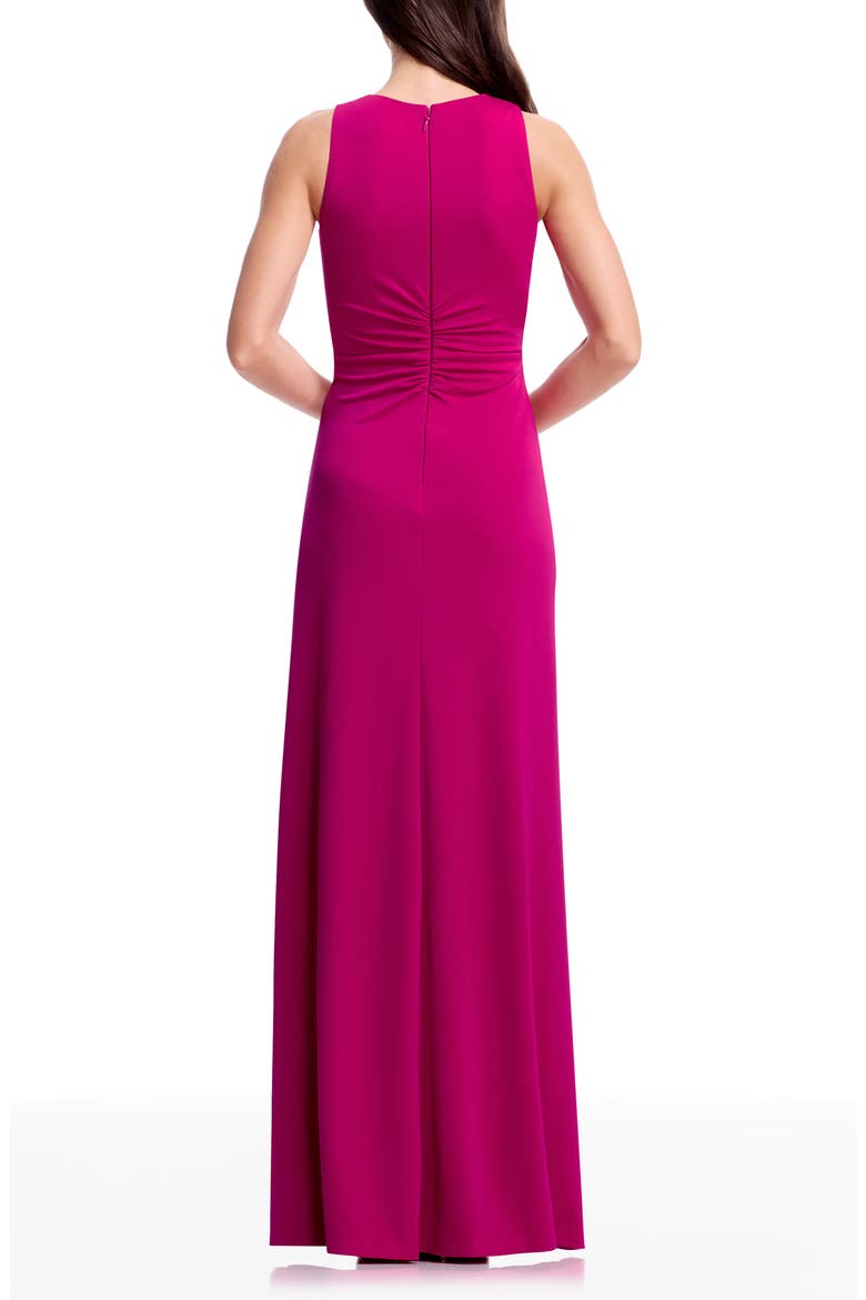 Deb Sleeveless A-Line Gown, Alternate, color, DARK FUCHSIA
