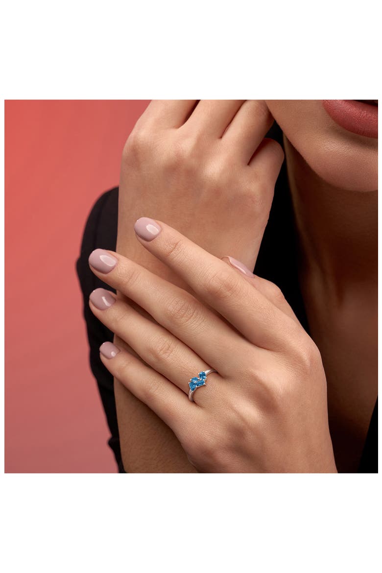 Multicut Stone Ring, Alternate, color, BLUE