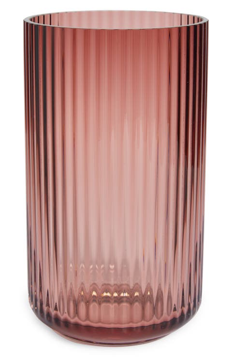 10-Inch Fluted Vase