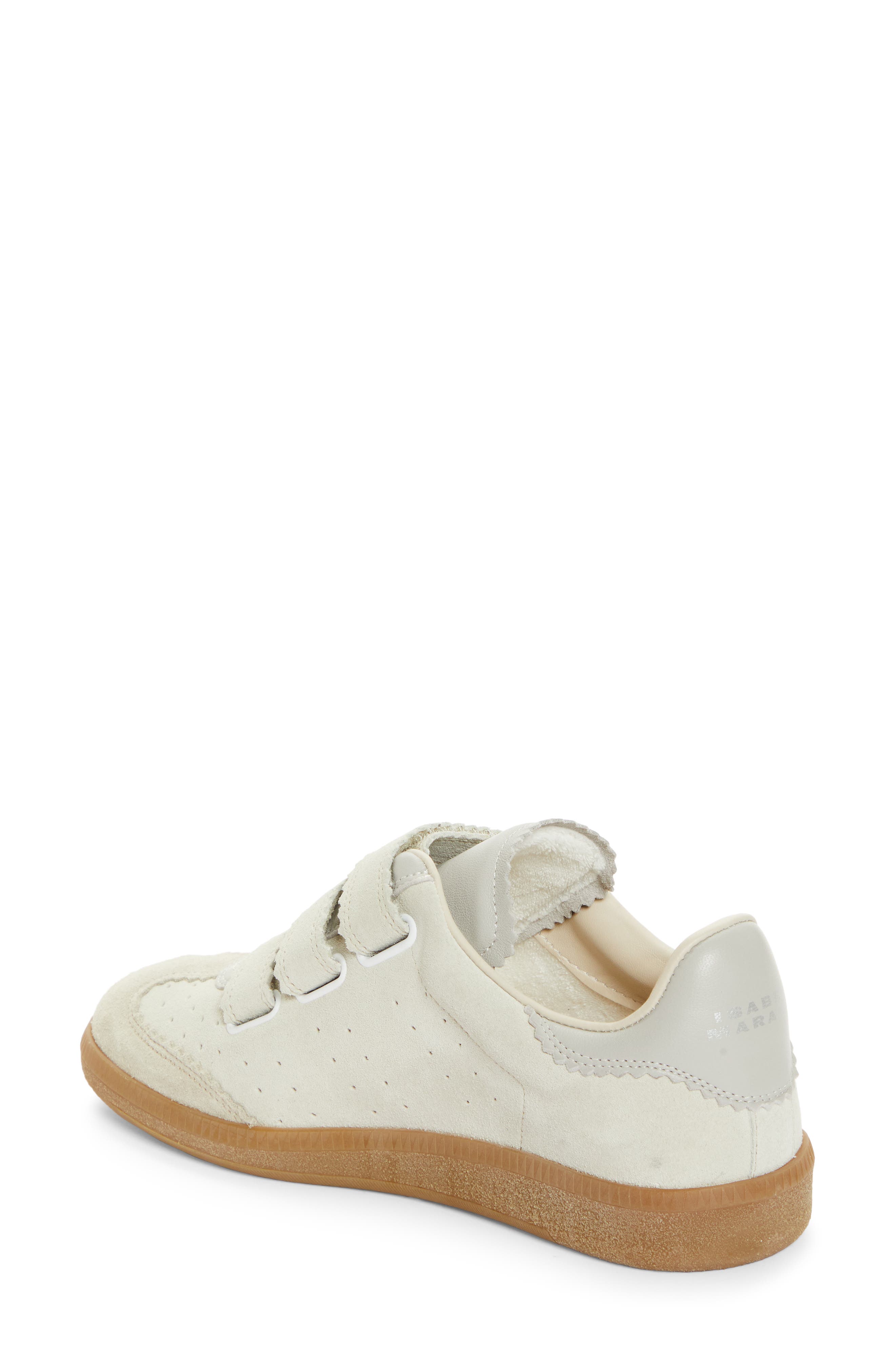 Isabel Marant Beth Low Top Sneaker, Alternate, color, Ecru