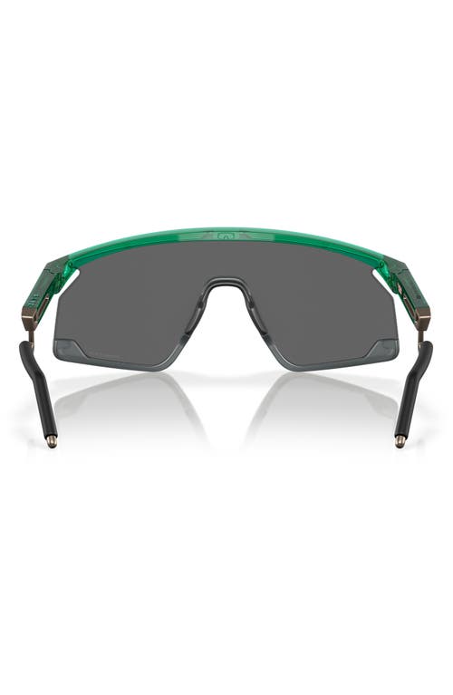 Oakley Bxtr 39mm Polarized Rectangular Sunglasses In Black