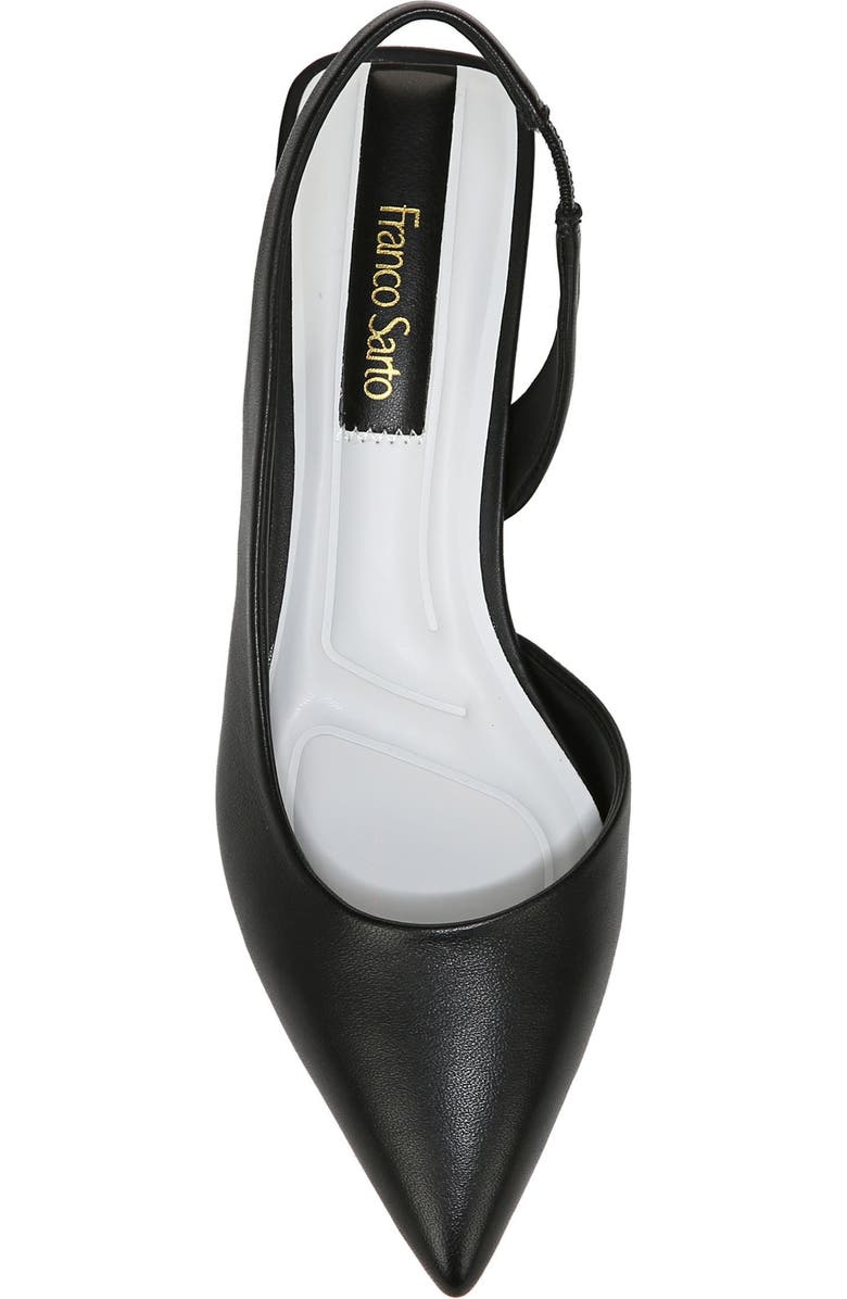 Franco Sarto Tyra Pointed Toe Slingback Flat, Alternate, color,