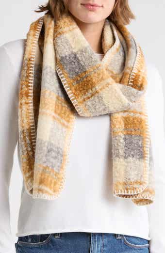 Melrose and Market Whipstitch Plaid Scarf