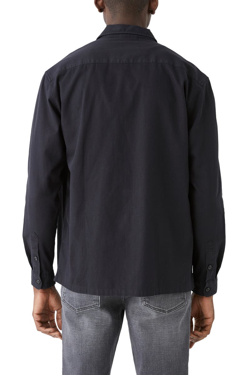 Frank And Oak Frank & Oak Military Twill Button-Up Shirt, Alternate, color, 