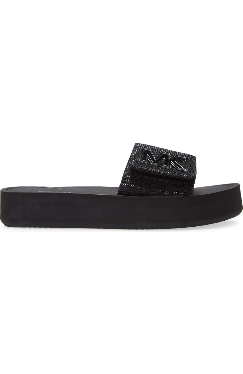 MICHAEL Michael Kors MK Platform Slide Sandal, Alternate, color,