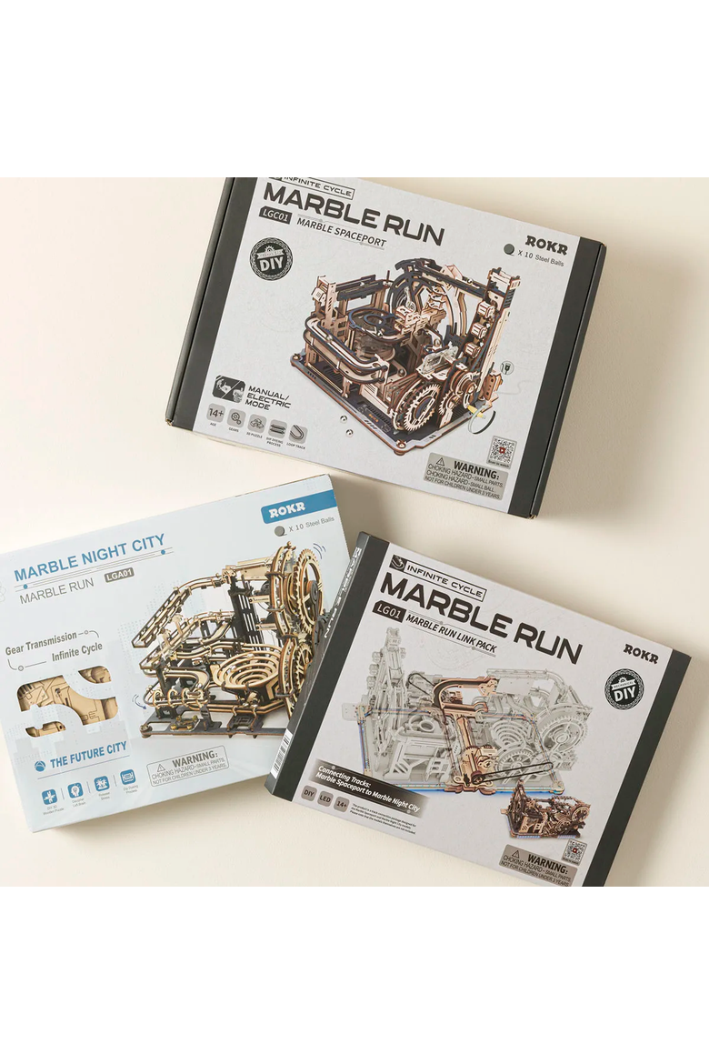 Marble Run DIY Complete Build Set, Alternate, color, Multi