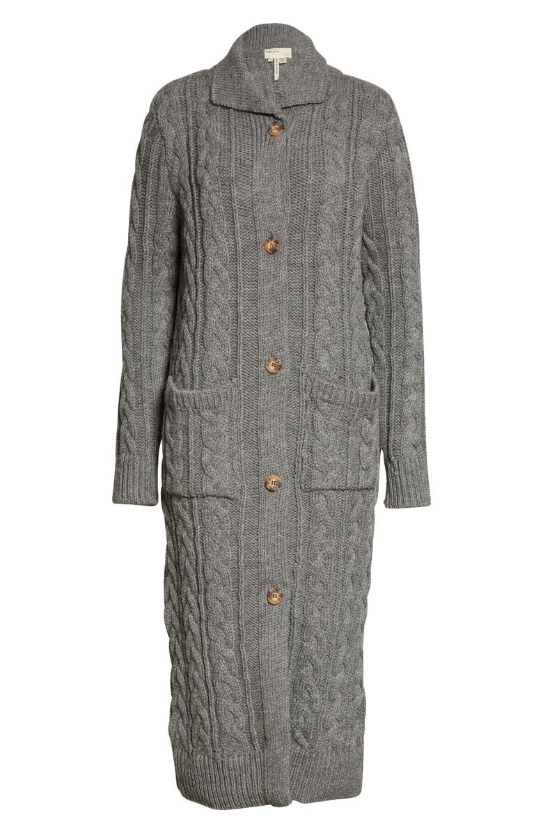 Ted Baker London Berriex Long Wool Cardigan, Alternate, color,
