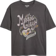 Junk Food Music City Nashville Graphic T-Shirt