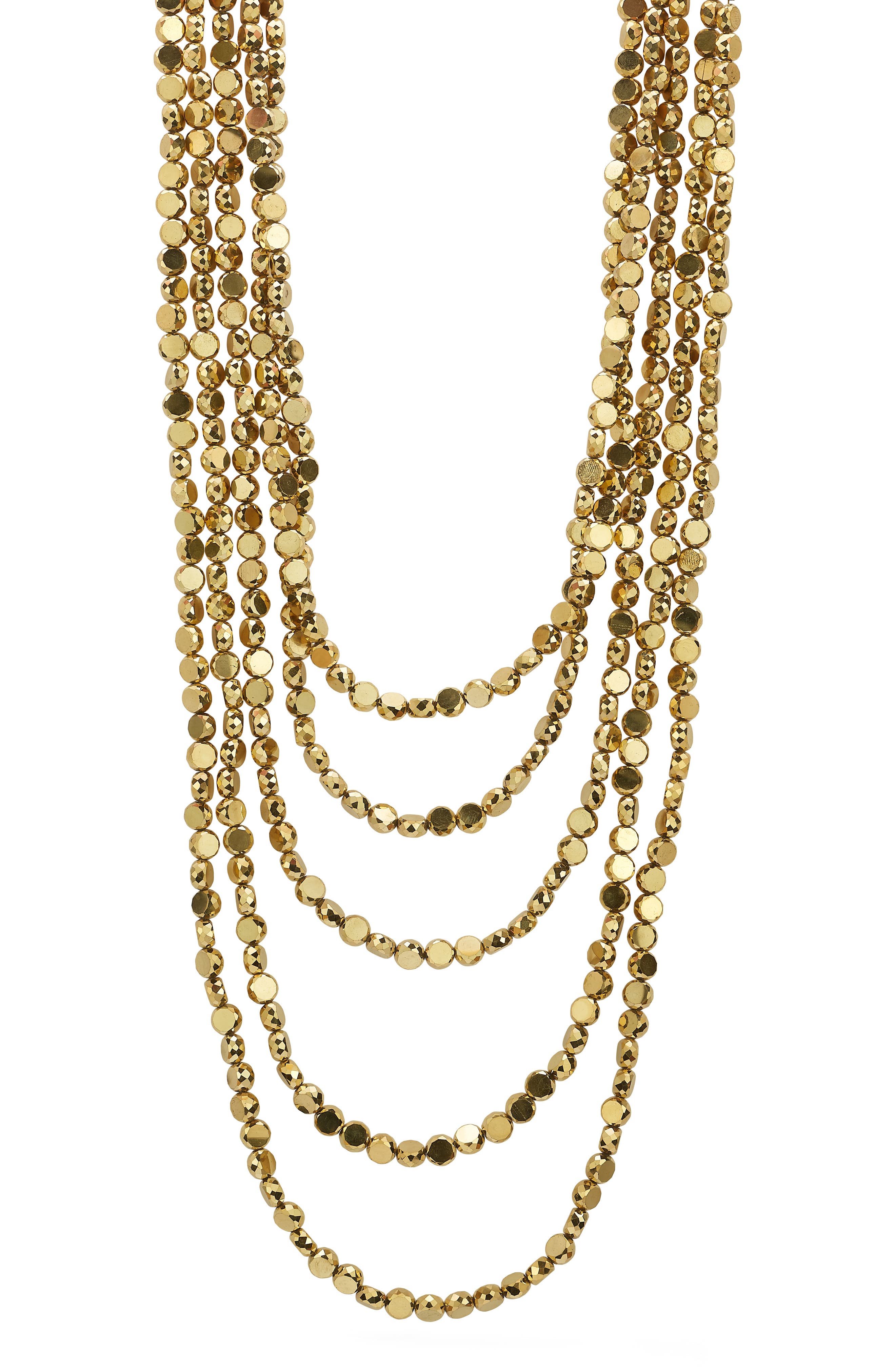 Layered Beaded Necklace