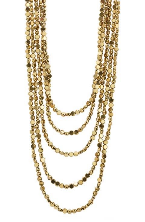 Layered Beaded Necklace