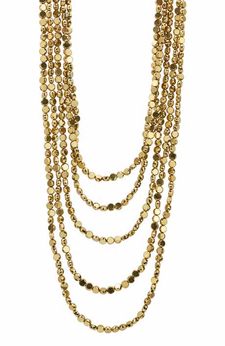 Layered Beaded Necklace