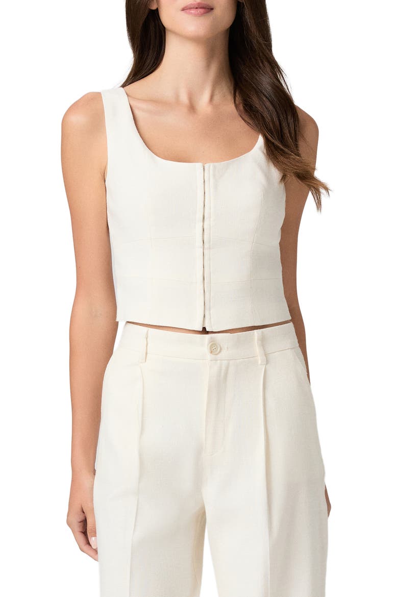 Carra Corset Top, Main, color, BONE
