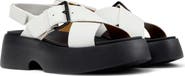 Camper Tasha X-Strap Platform Sandal