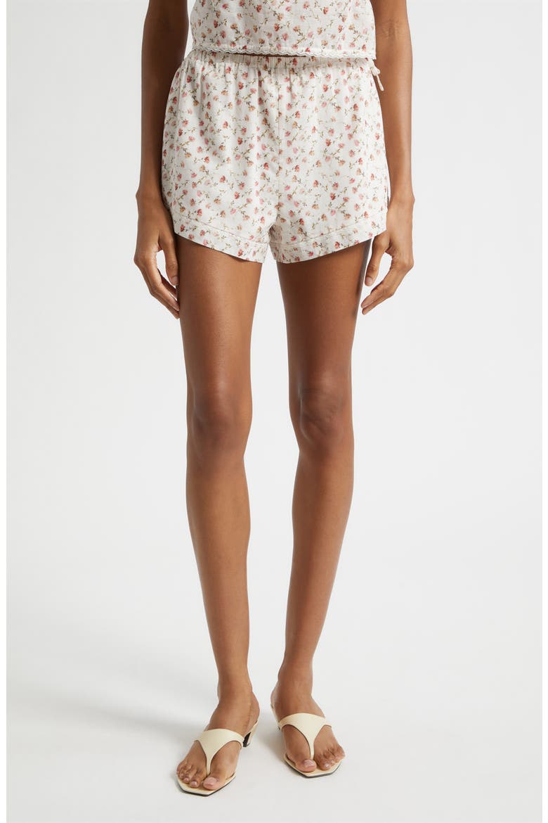Charlotte Shorts, Main, color, WATERCOLOUR FLORAL