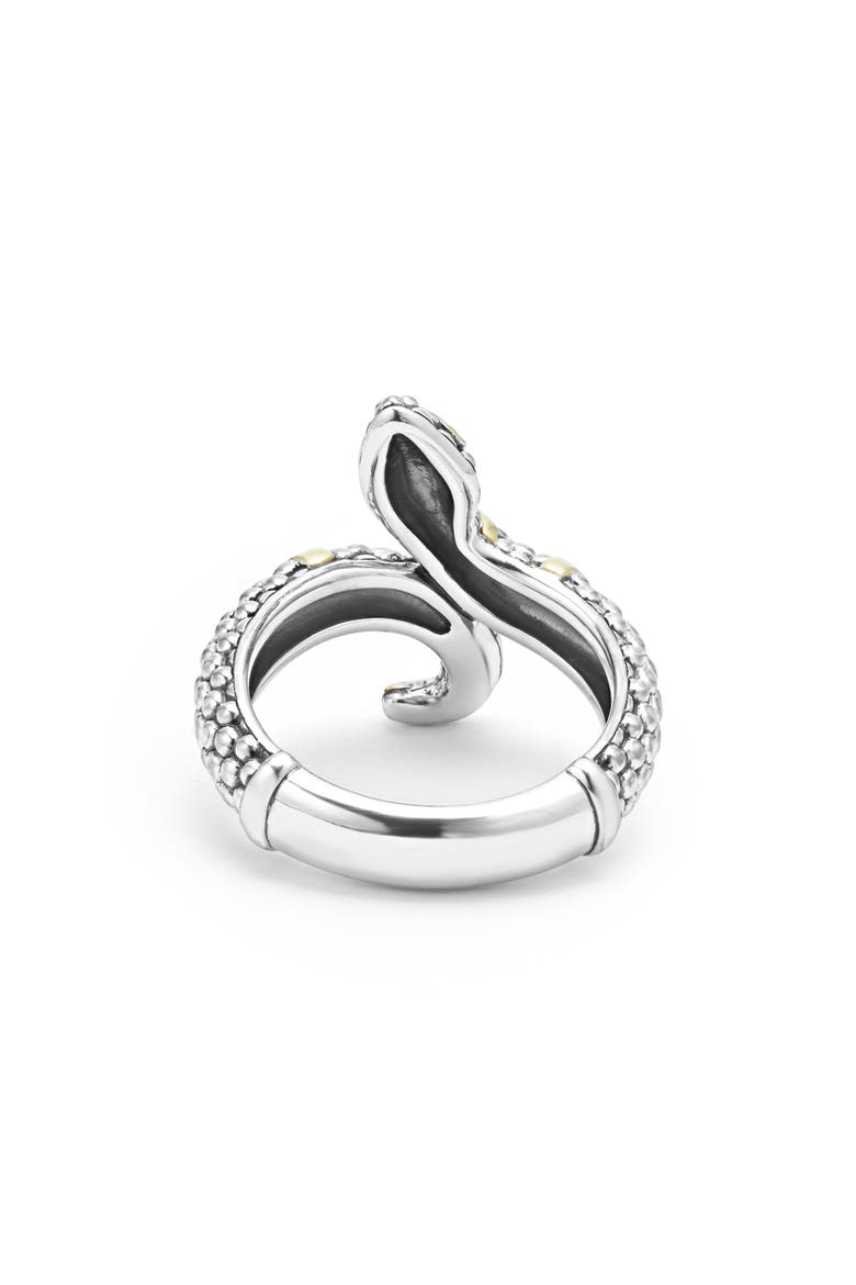 Rare Wonders - Serpent Ring, Alternate, color, SILVER