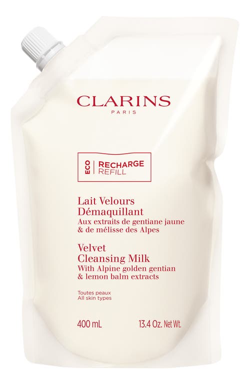 Clarins Velvet Hydrating Cleansing Milk Refill (limited Edition) $68 Value In No Color